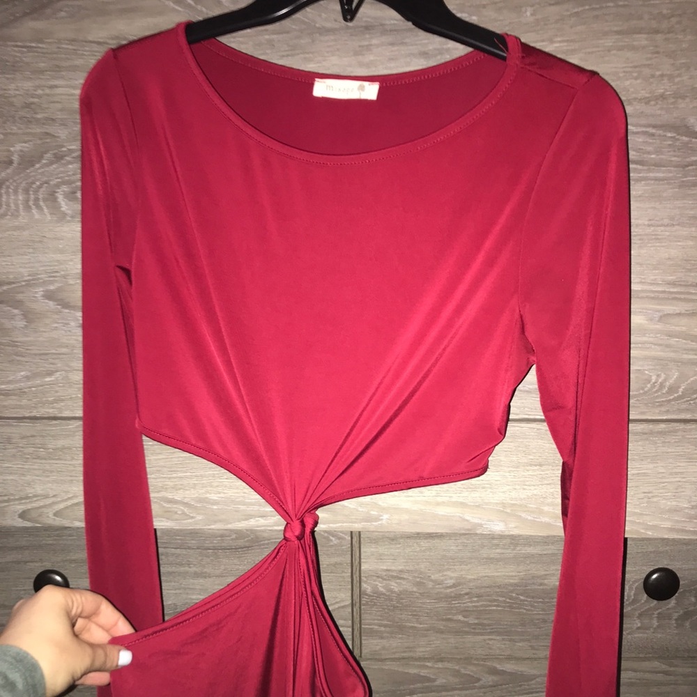 Red dress